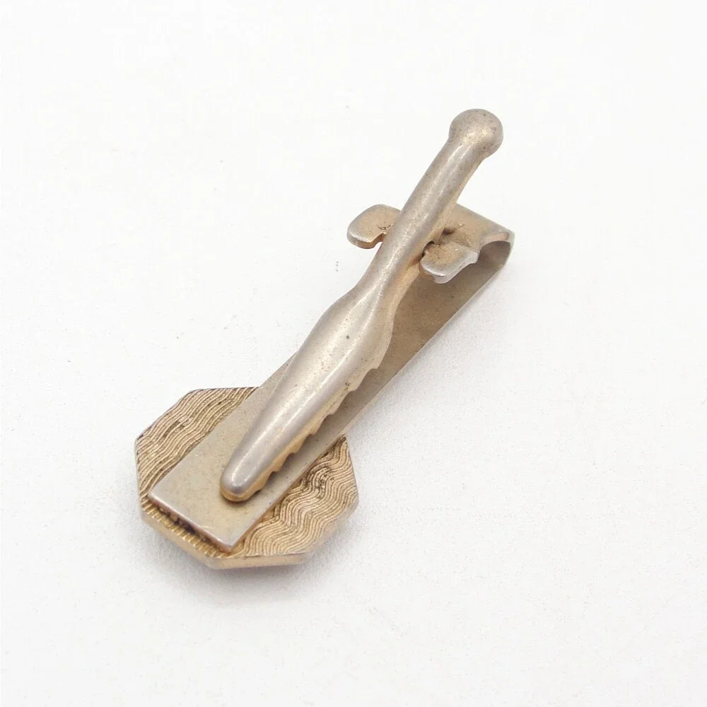 Vintage Masonic Scottish Rite 32 Degree Double Headed Eagle Tie Clip Bar US